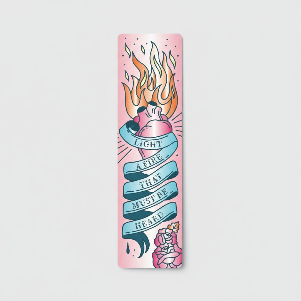 Tattoo artistic bookmark designs with quotes about women