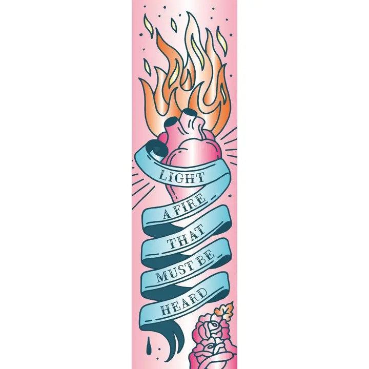 Tattoo artistic bookmark designs with quotes about women