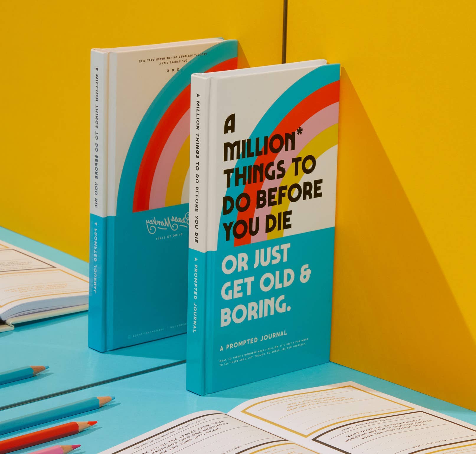Front cover of the journal with vintage-inspired typography and bold title