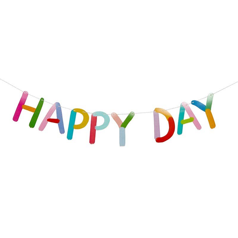 Rainbow Thimblepress x Slant Party in a Box - Happy Day Banner