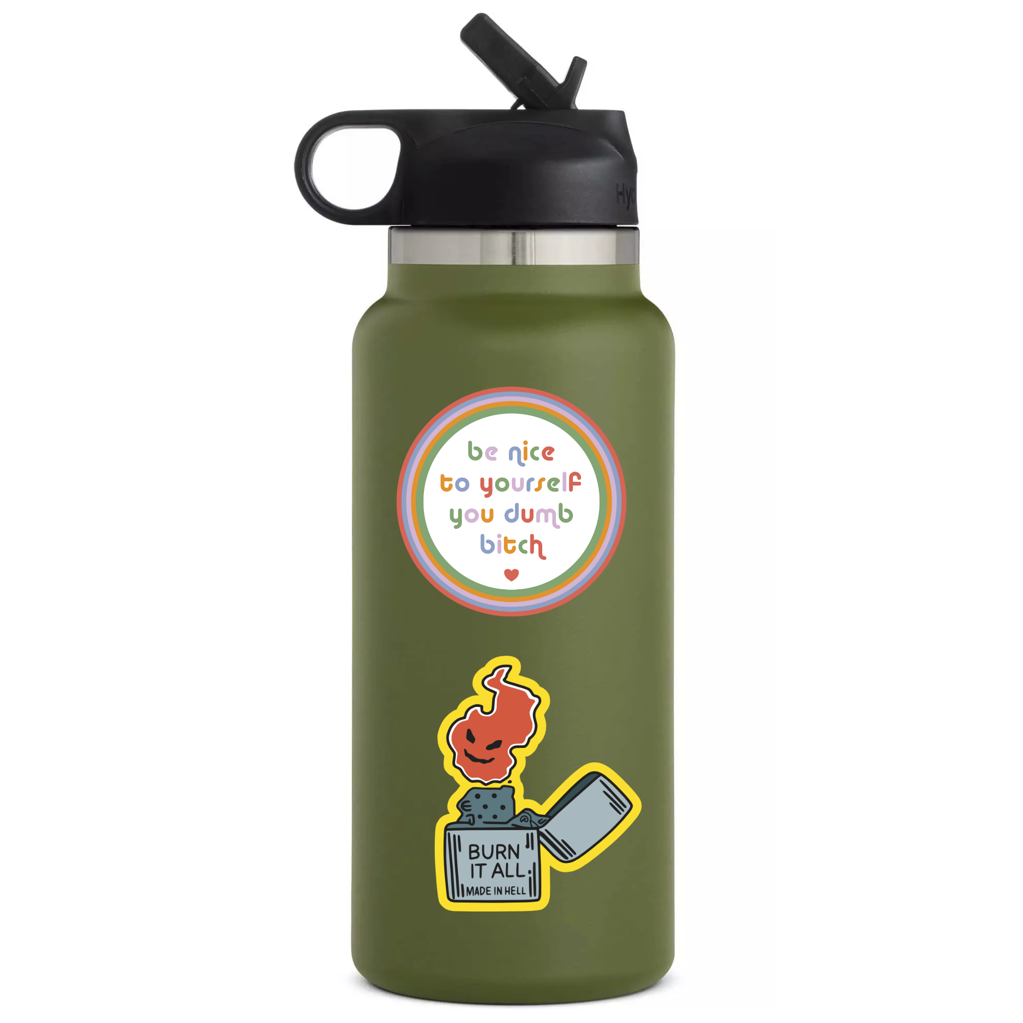 Sassy affirmation sticker for laptops, water bottles, or notebooks