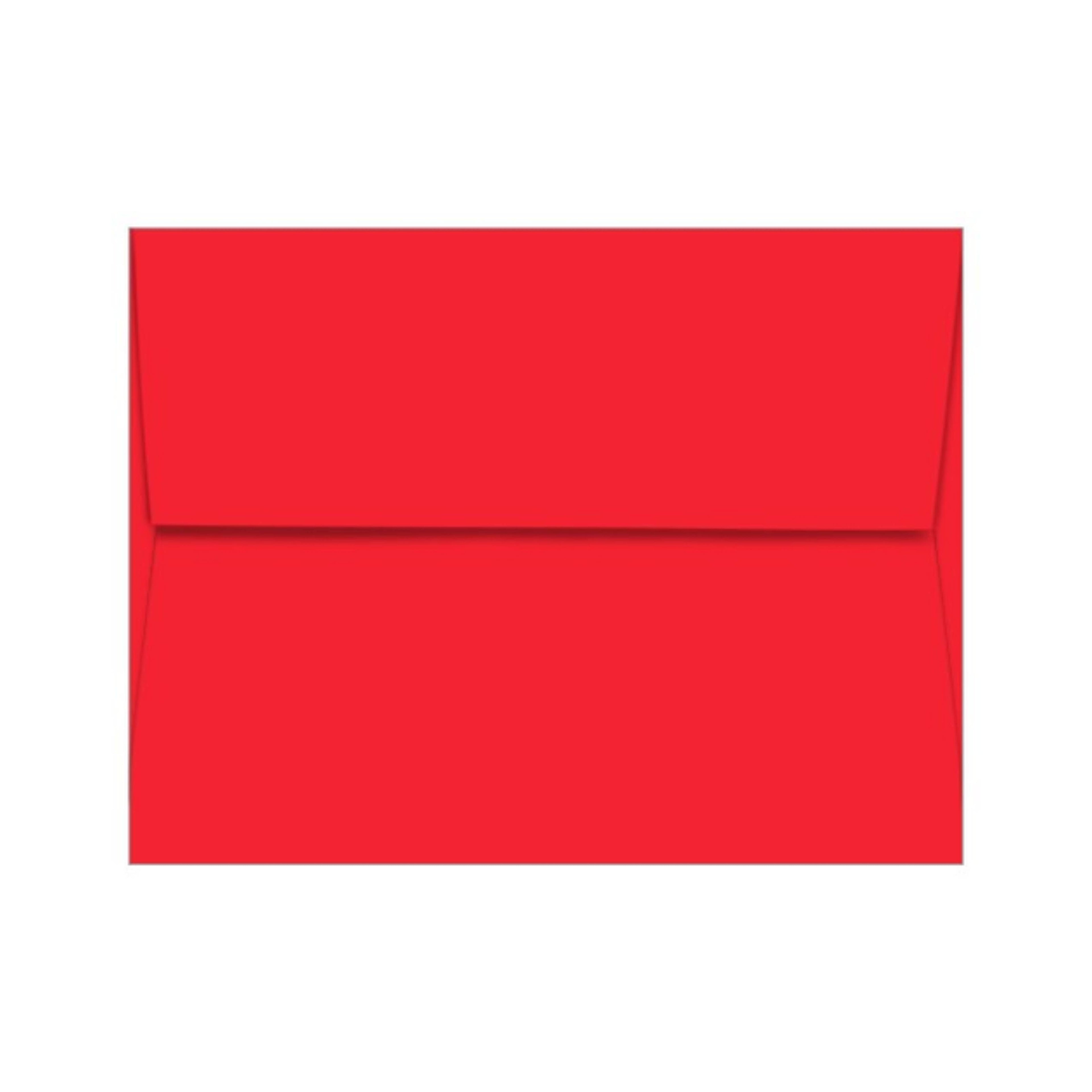 Red envelope comes with the Funny Llama Christmas Card 