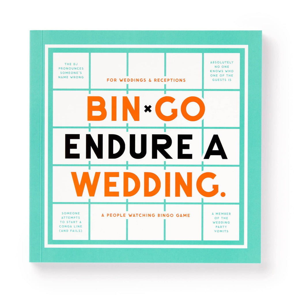 Wedding Bingo Book – Funny Game for Ceremonies & Receptions