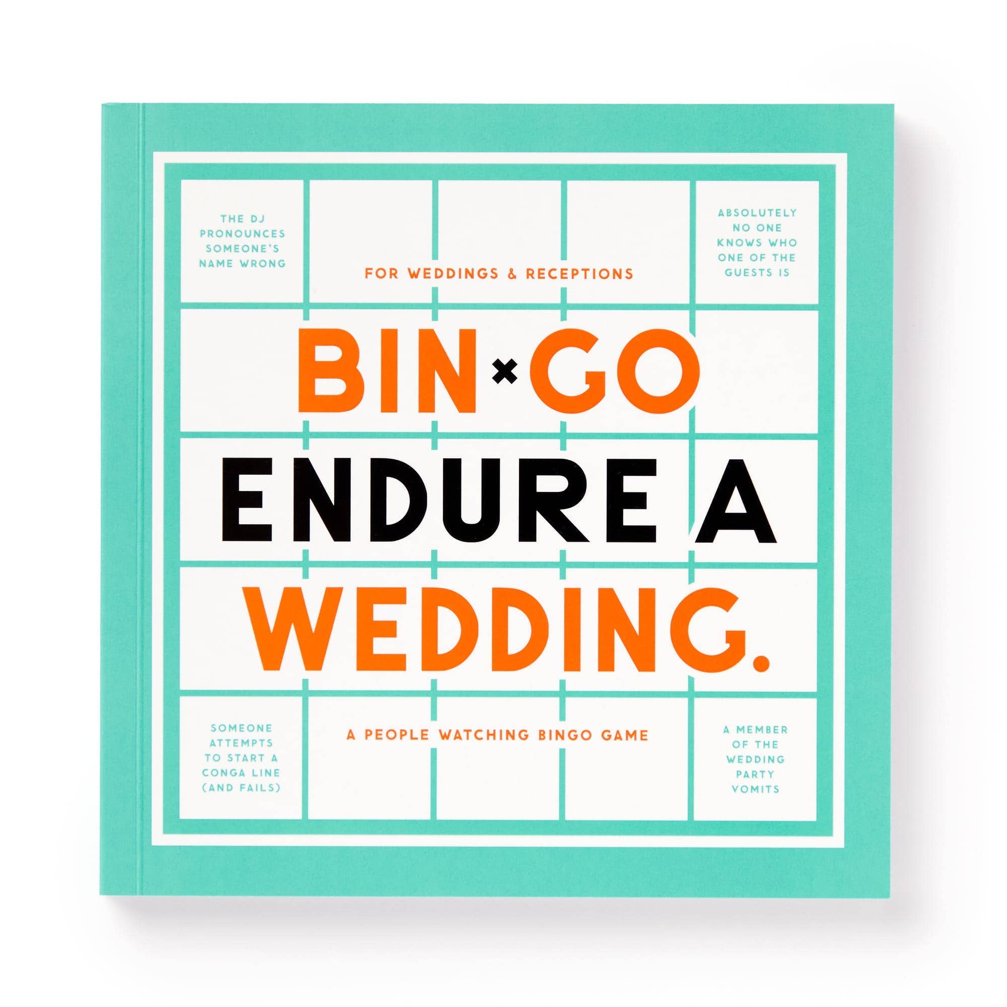 Wedding Bingo Book – Funny Game for Ceremonies & Receptions