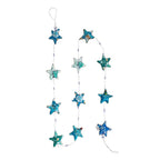 The Embroidered Star Garland on a white background