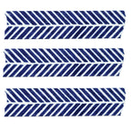 Navy Herringbone Washi Tape – Timeless Blue Pattern for Everyday Creativity