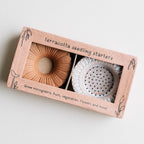 Sprouter set displayed in box with instructions and fresh greenery