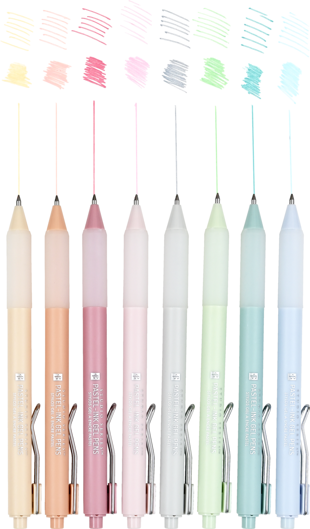 Pastel Gel Pen Set – 8 Retractable Quick-Dry Fine Tip Pens for Journaling, Sketching & Everyday Writing