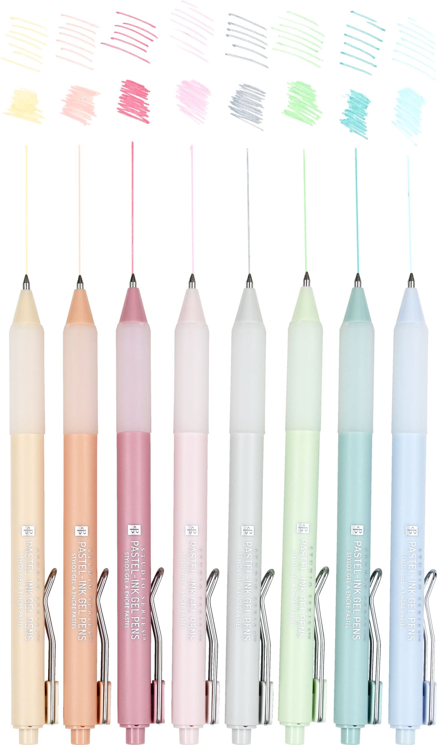 Pastel Gel Pen Set – 8 Retractable Quick-Dry Fine Tip Pens for Journaling, Sketching & Everyday Writing