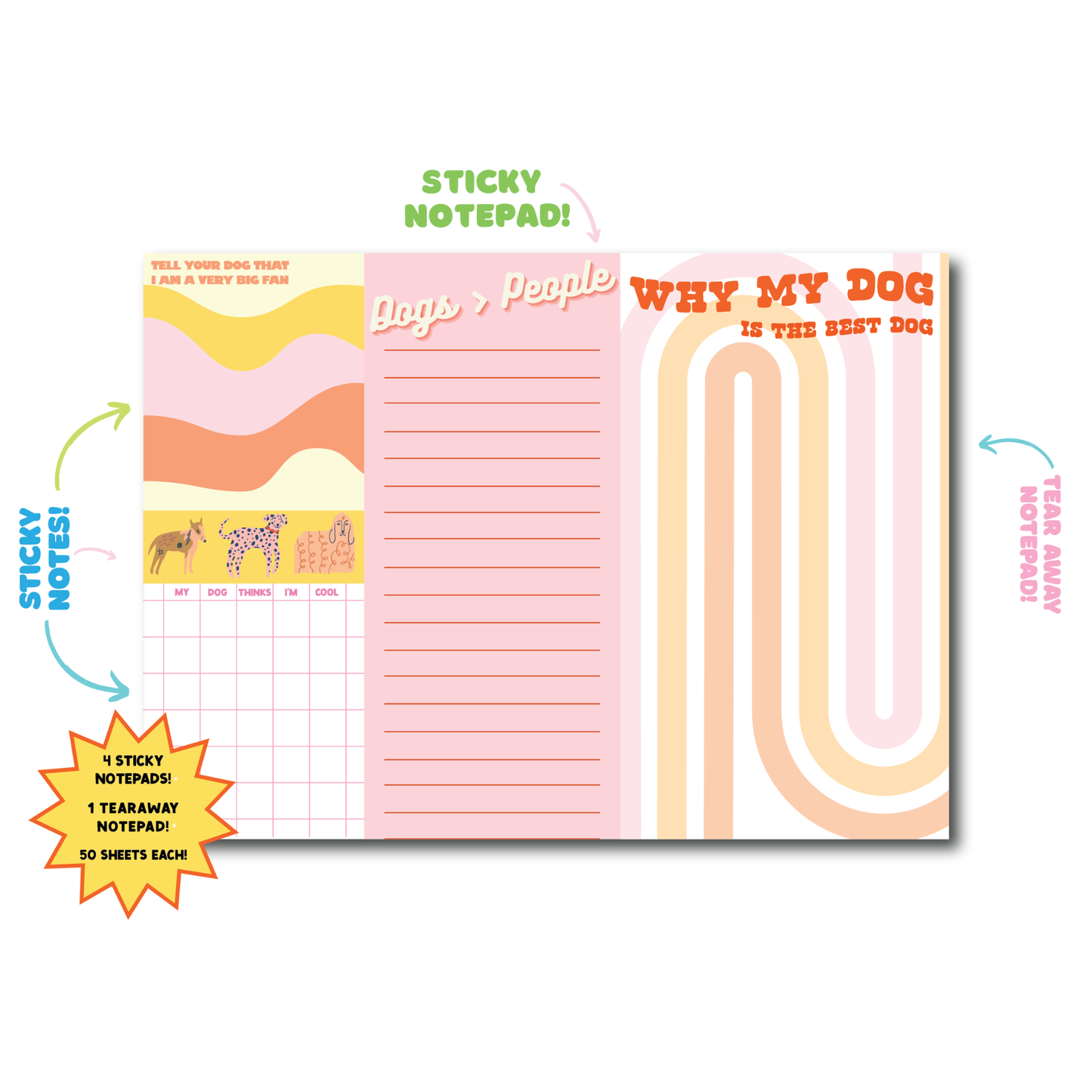 Stay Organized with The Ultimate Notepad Set for Dog Parents