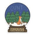 Look at the Stars Snow Globe Sticker