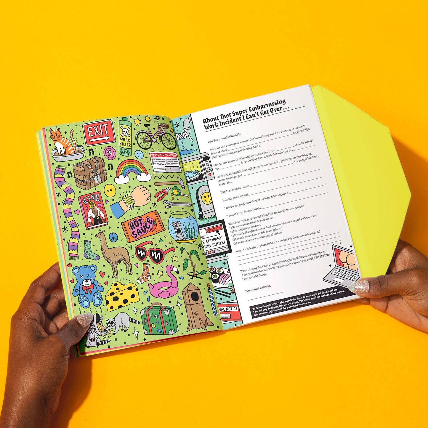 Gift for friends or loved ones needing a safe, creative way to express feelings