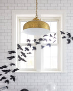 Glittery Mystical Bag of Ravens – Handmade Halloween Wall Décor