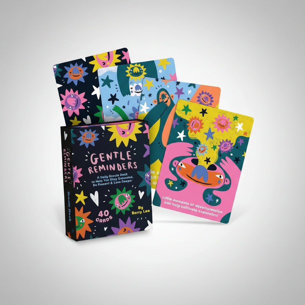 Gentle Reminders Deck by Barry Lee for daily self-care and mindfulness