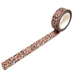 Decorative tape with a pattern on a white background