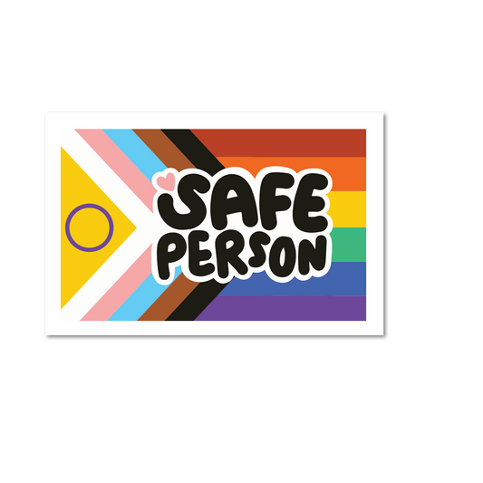 LGBTQIA+ Ally Flag Sticker – Show Your Support and Allyship