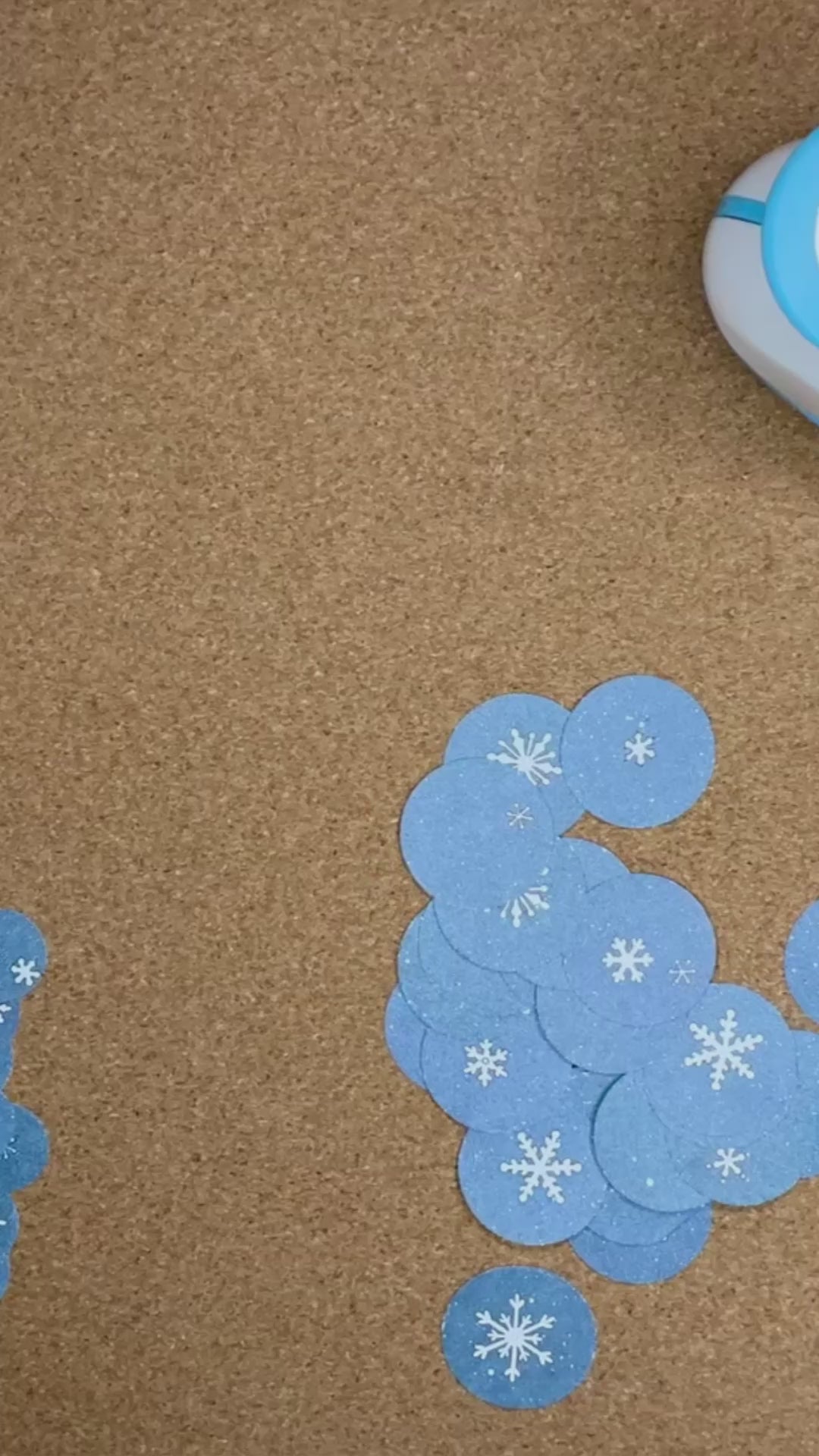 Video of me creating the Snowflake Wax Seals for gift wrapping and festive cards